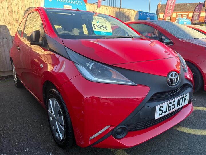 Toyota AYGO 1.0 VVT-i X Euro 5 3dr Euro 5
