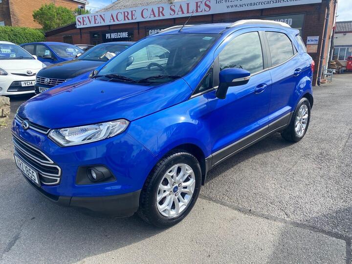 Ford EcoSport 1.0T EcoBoost Zetec 2WD Euro 6 (s/s) 5dr Ford EcoSport 1.0T EcoBoost Zetec 2WD Euro 6 (s/s) 5dr