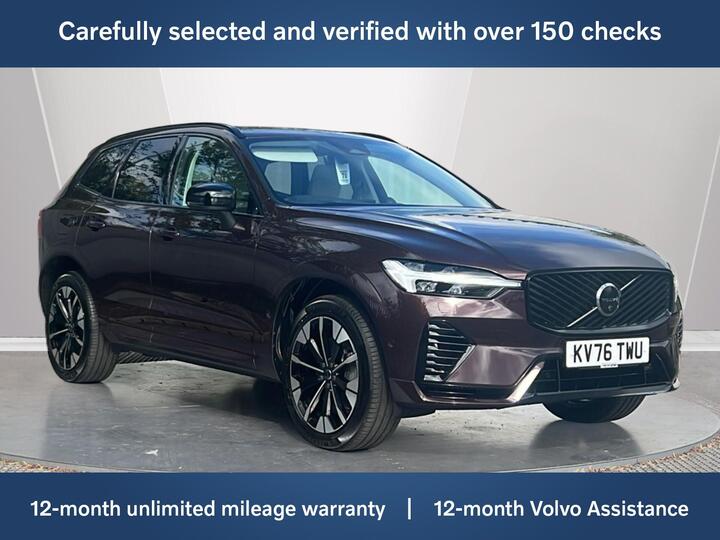 Volvo XC60 2.0 T8 18.8kWh Ultra Dark Auto AWD Euro 6 (s/s) 5dr