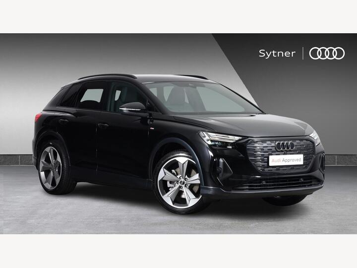 Audi Q4 E-tron 40 Black Edition Auto 5dr 63kWh Audi Q4 E-tron 40 Black Edition Auto 5dr 63kWh