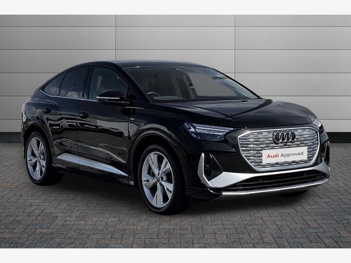 Audi Q4 E-tron 40 S Line Sportback Auto 5dr 63kWh Audi Q4 E-tron 40 S Line Sportback Auto 5dr 63kWh