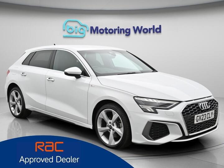 Audi A3 1.4 TFSIe 40 S Line Sportback S Tronic Euro 6 (s/s) 5dr 13kWh