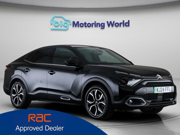 Citroen E-C4 X 50kWh MAX Fastback Auto 4dr (7.4kW Charger)