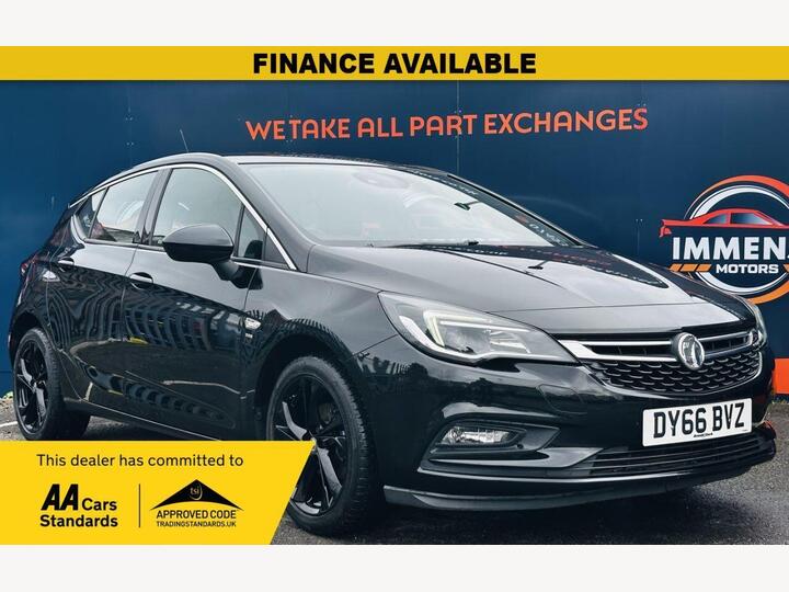 Vauxhall ASTRA 1.4i Turbo SRi Euro 6 5dr