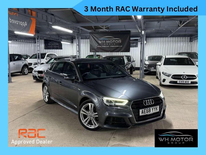 Audi A3 1.5 TFSI CoD 35 S Line Sportback S Tronic Euro 6 (s/s) 5dr