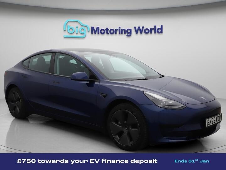 Tesla Model 3 Standard Range Plus Auto RWD 4dr