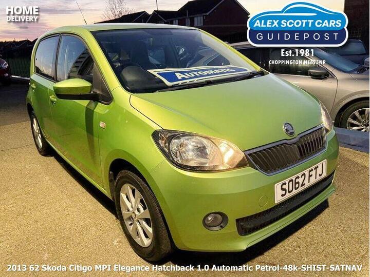 Skoda Citigo 1.0 MPI Elegance ASG Euro 5 5dr Skoda Citigo 1.0 MPI Elegance ASG Euro 5 5dr