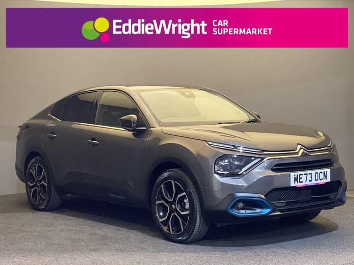 Citroen E-C4 50kWh Shine Plus Fastback Auto 4dr (7.4kW Charger) Citroen E-C4 50kWh Shine Plus Fastback Auto 4dr (7.4kW Charger)