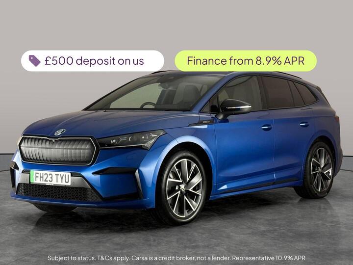 Skoda Enyaq IV 82kWh 80x SportLine Auto 4WD 5dr (DC125kW)