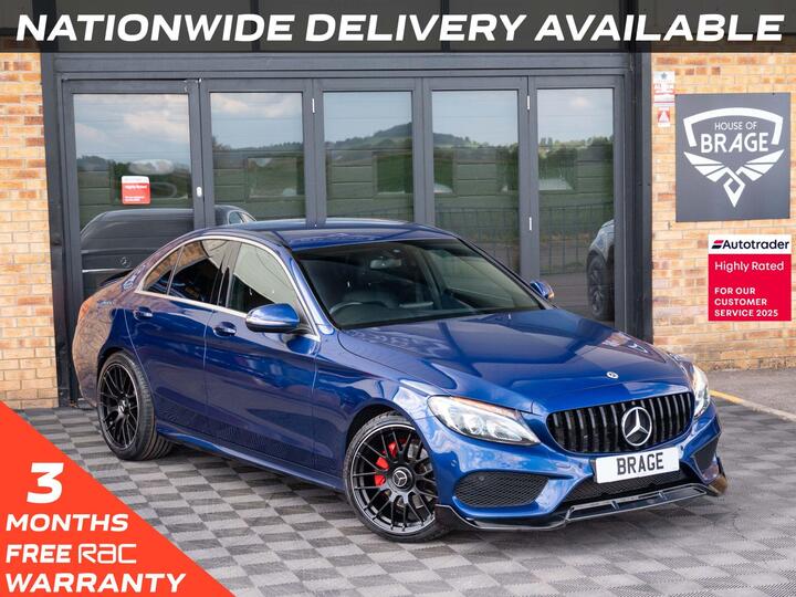 Mercedes-Benz C Class 2.1 C220d AMG Line G-Tronic+ Euro 6 (s/s) 4dr