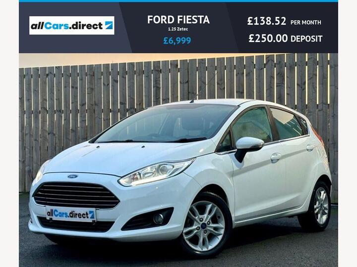 Ford FIESTA 1.25 Zetec Euro 6 5dr