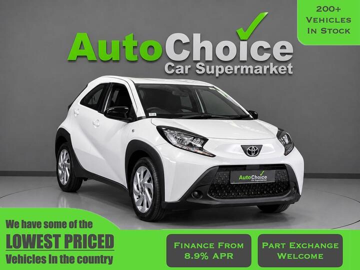 Toyota AYGO X 1.0 VVT-i Pure X-shift Euro 6 (s/s) 5dr Toyota AYGO X 1.0 VVT-i Pure X-shift Euro 6 (s/s) 5dr