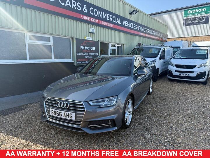 Audi A4 AVANT 2.0 TDI S Line Euro 6 (s/s) 5dr
