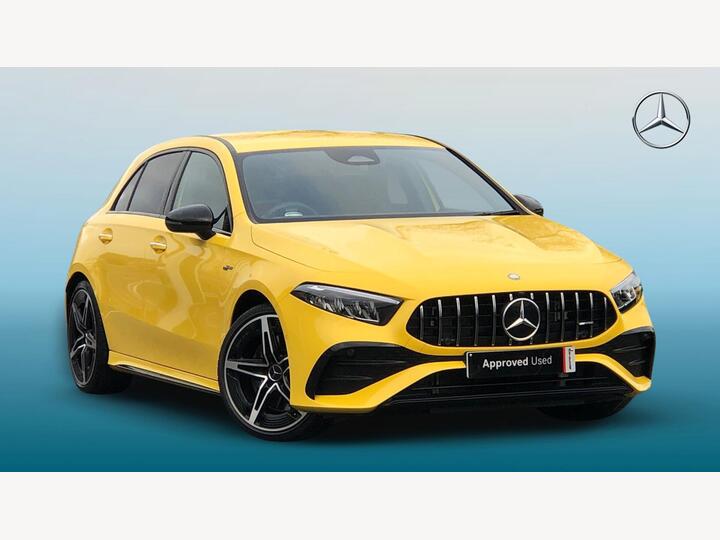 Mercedes-Benz A-Class 2.0 A35h MHEV AMG (Premium) 7G-DCT 4MATIC Euro 6 (s/s) 5dr Mercedes-Benz A-Class 2.0 A35h MHEV AMG (Premium) 7G-DCT 4MATIC Euro 6 (s/s) 5dr