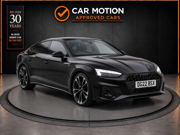 Audi A5 2.0 TFSI 40 Black Edition Sportback S Tronic Euro 6 (s/s) 5dr