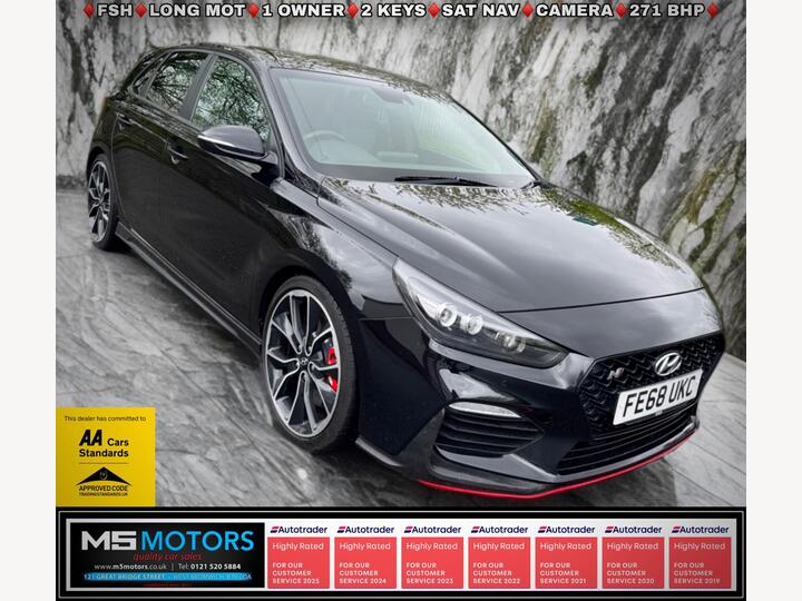 Hyundai I30 2.0 T-GDi N Performance Euro 6 (s/s) 5dr