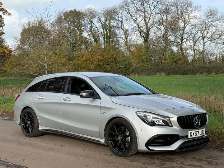 Mercedes-Benz CLA 2.0 CLA45 AMG Shooting Brake SpdS DCT 4MATIC Euro 6 (s/s) 5dr Mercedes-Benz CLA 2.0 CLA45 AMG Shooting Brake SpdS DCT 4MATIC Euro 6 (s/s) 5dr