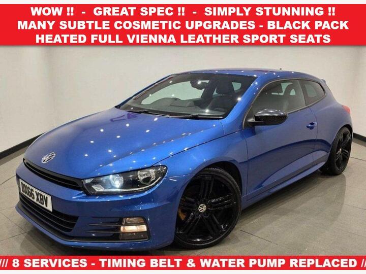 Volkswagen SCIROCCO 2.0 TDI BlueMotion Tech R-Line DSG Euro 6 (s/s) 3dr