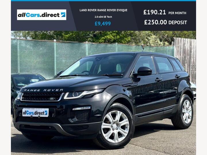Land Rover RANGE ROVER EVOQUE 2.0 ED4 SE Tech FWD Euro 6 (s/s) 5dr