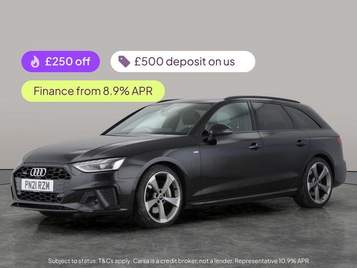 Audi A4 Avant 2.0 TFSI 45 Black Edition S Tronic Quattro Euro 6 (s/s) 5dr