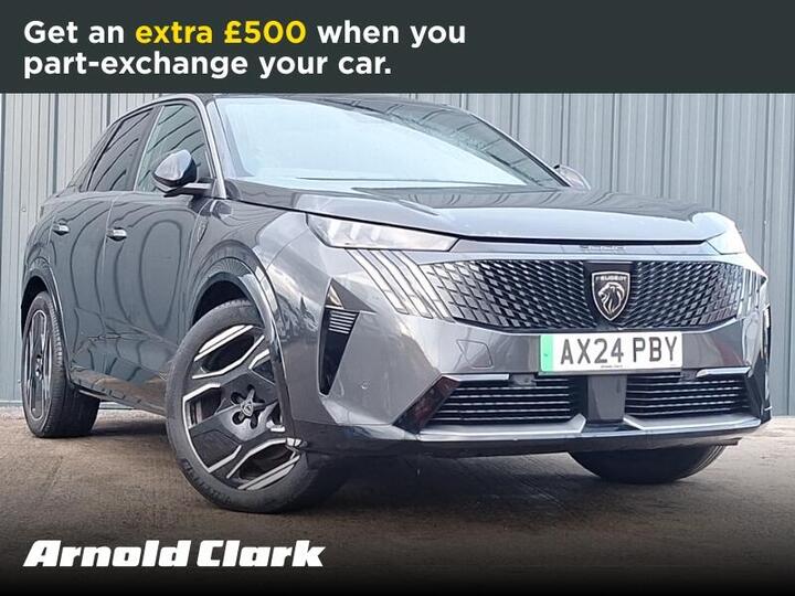 Peugeot E-3008 73kWh GT Auto 5dr