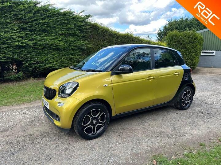 Smart Forfour 1.0 Prime (Premium) Euro 6 (s/s) 5dr