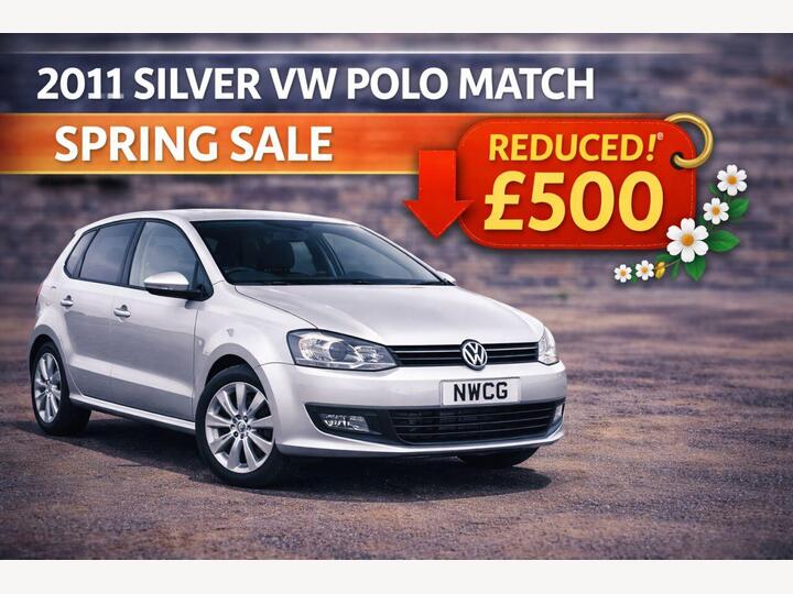 Volkswagen POLO 1.4 Match DSG Euro 5 5dr