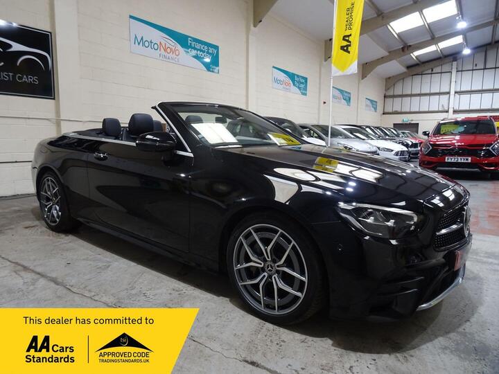 Mercedes-Benz E Class 2.0 E220d AMG Line (Premium) Cabriolet G-Tronic+ Euro 6 (s/s) 2dr Mercedes-Benz E Class 2.0 E220d AMG Line (Premium) Cabriolet G-Tronic+ Euro 6 (s/s) 2dr