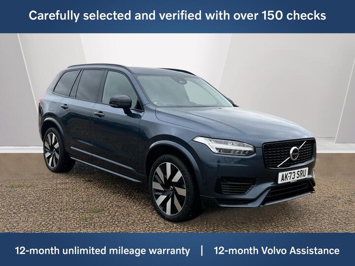 Volvo XC90 2.0h T8 Recharge 18.8kWh Ultimate Dark Auto 4WD Euro 6 (s/s) 5dr