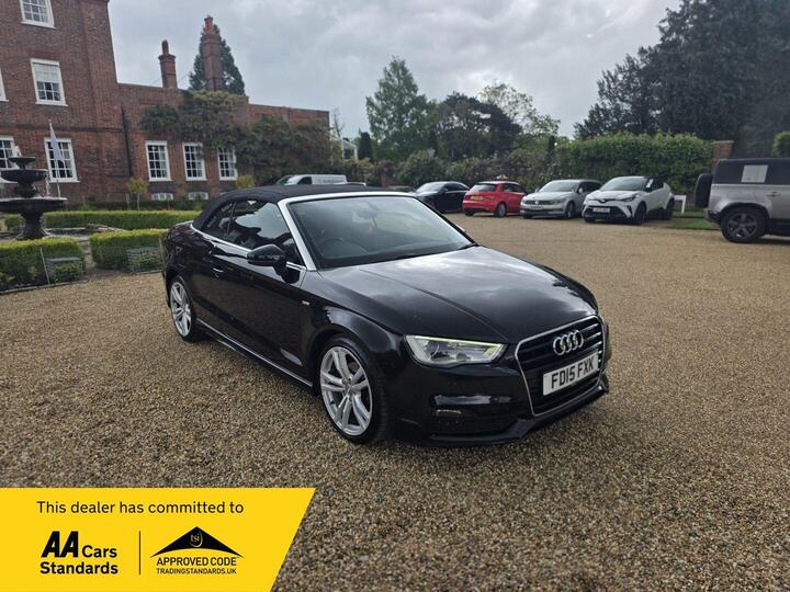 Audi A3 Cabriolet 2.0 TDI S Line S Tronic Euro 6 (s/s) 2dr