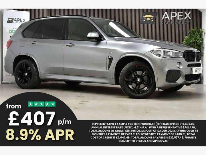 BMW X5 3.0 40d M Sport Auto XDrive Euro 6 (s/s) 5dr
