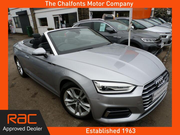 Audi A5 Cabriolet 2.0 TFSI Sport S Tronic Euro 6 (s/s) 2dr Audi A5 Cabriolet 2.0 TFSI Sport S Tronic Euro 6 (s/s) 2dr