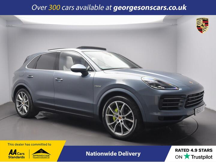 Porsche CAYENNE 3.0 V6 E-Hybrid 14.1kWh TiptronicS 4WD Euro 6 (s/s) 5dr (3.6kW Charger) Porsche CAYENNE 3.0 V6 E-Hybrid 14.1kWh TiptronicS 4WD Euro 6 (s/s) 5dr (3.6kW Charger)