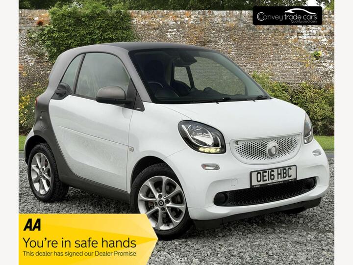 Smart FORTWO 1.0 Passion Twinamic Euro 6 (s/s) 2dr Smart FORTWO 1.0 Passion Twinamic Euro 6 (s/s) 2dr