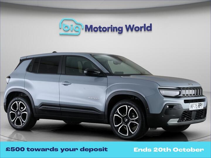 Jeep Avenger 1.2 Summit Euro 6 (s/s) 5dr