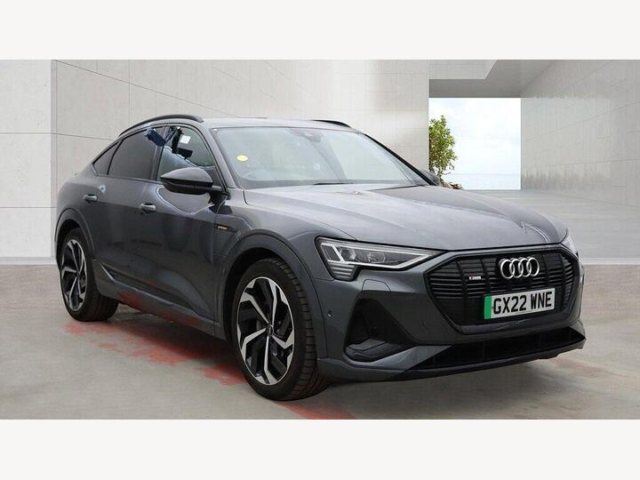 Audi E-tron 50 Black Edition Sportback Auto Quattro 5dr 71.2kWh (11kW Charger)