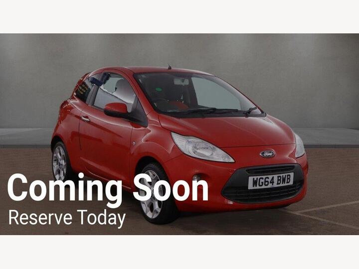 Ford Ka 1.2 Titanium Euro 5 3dr