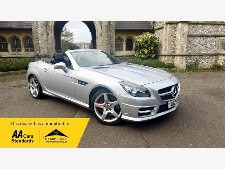 Mercedes-Benz SLK 1.8 SLK200 BlueEfficiency AMG Sport Edition 125 G-Tronic+ Euro 5 (s/s) 2dr