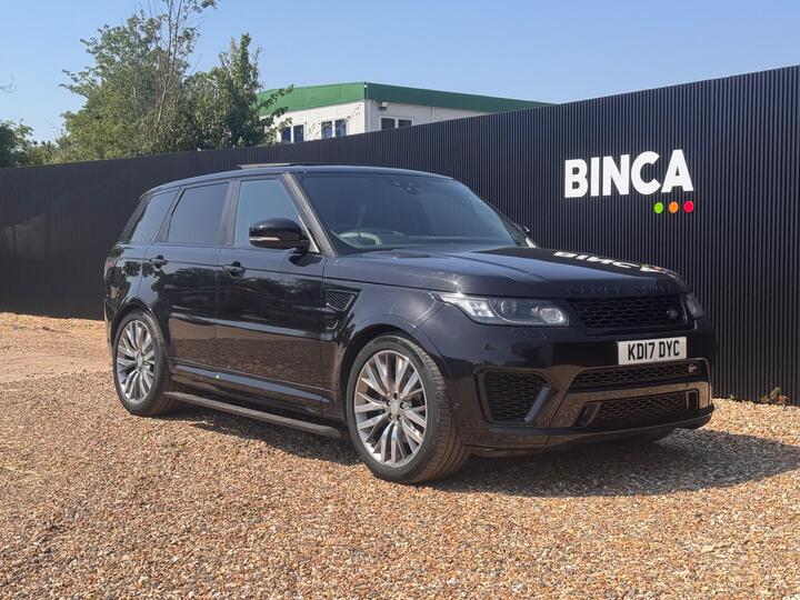 Land Rover Range Rover Sport 5.0 V8 SVR Auto 4WD Euro 6 (s/s) 5dr