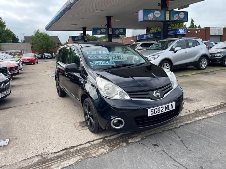 Nissan Note 1.4 16V N-tec+ Euro 5 5dr Nissan Note 1.4 16V N-tec+ Euro 5 5dr