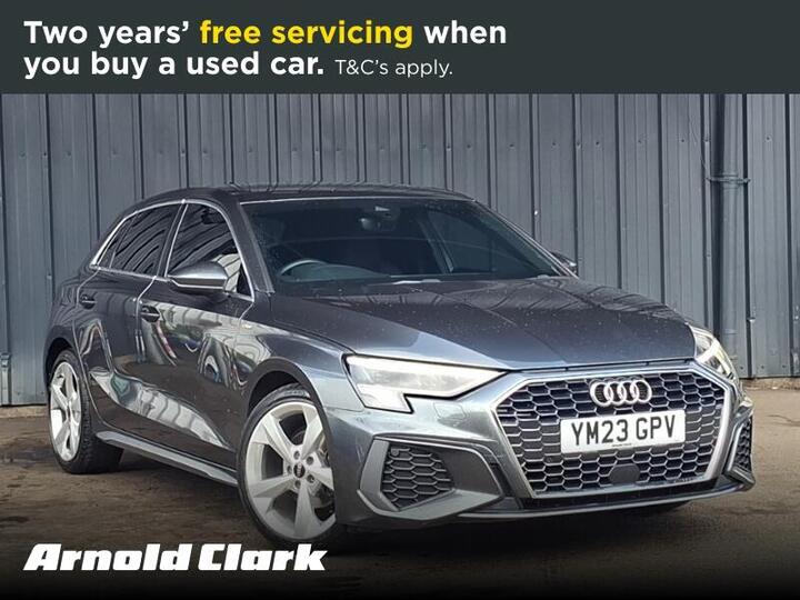 Audi A3 1.0 TFSI 30 S Line Sportback S Tronic Euro 6 (s/s) 5dr