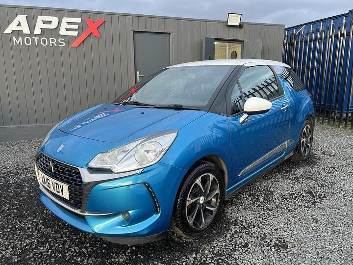DS AUTOMOBILES DS 3 1.6 BlueHDi Elegance Euro 6 (s/s) 3dr DS AUTOMOBILES DS 3 1.6 BlueHDi Elegance Euro 6 (s/s) 3dr