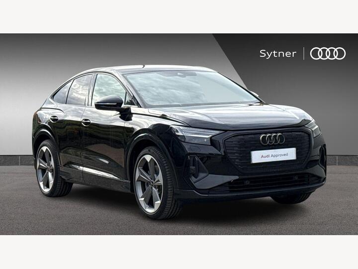 Audi Q4 E-tron 45 Black Edition Sportback Auto 5dr 82kWh Audi Q4 E-tron 45 Black Edition Sportback Auto 5dr 82kWh