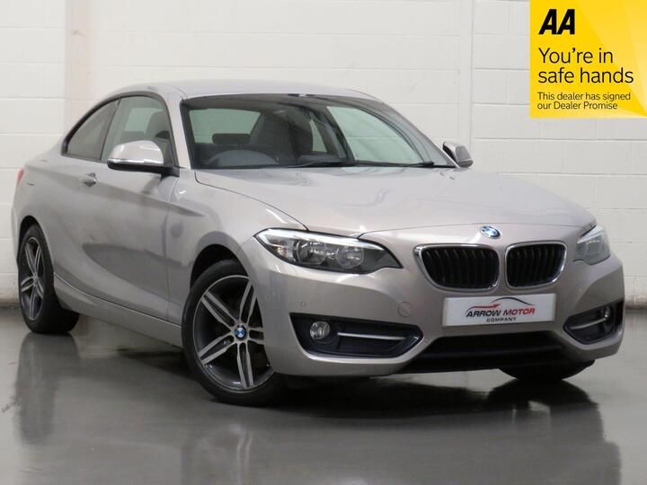 BMW 2 Series 2.0 220d Sport Euro 6 (s/s) 2dr