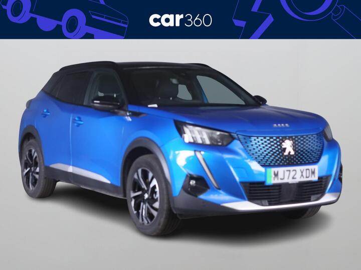 Peugeot E-2008 50kWh GT Auto 5dr (7kW Charger)