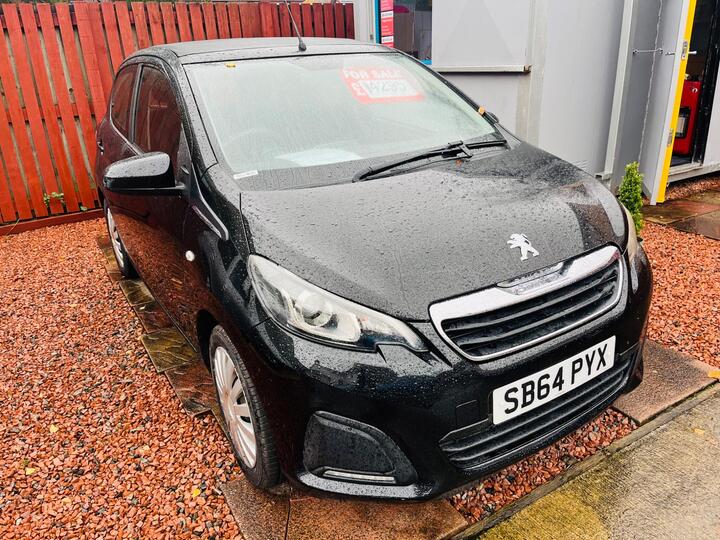 Peugeot 108 1.0 VTi Active Top! Euro 5 5dr Euro 5 Peugeot 108 1.0 VTi Active Top! Euro 5 5dr Euro 5