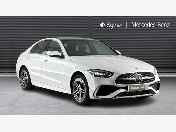 Mercedes-Benz C Class 2.0 C300e 25.4kWh AMG Line (Premium Plus) G-Tronic+ Euro 6 (s/s) 4dr