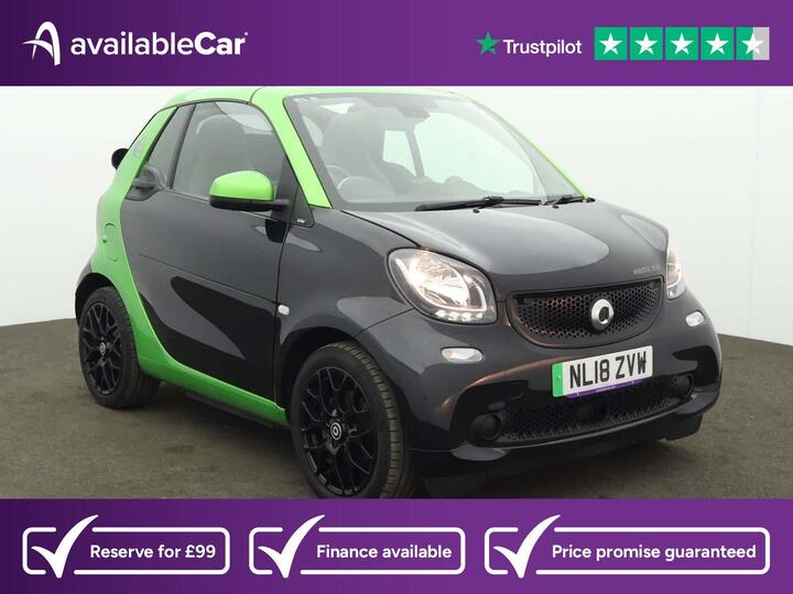 Smart Fortwo 17.6kWh Prime (Premium) Cabriolet Auto 2dr