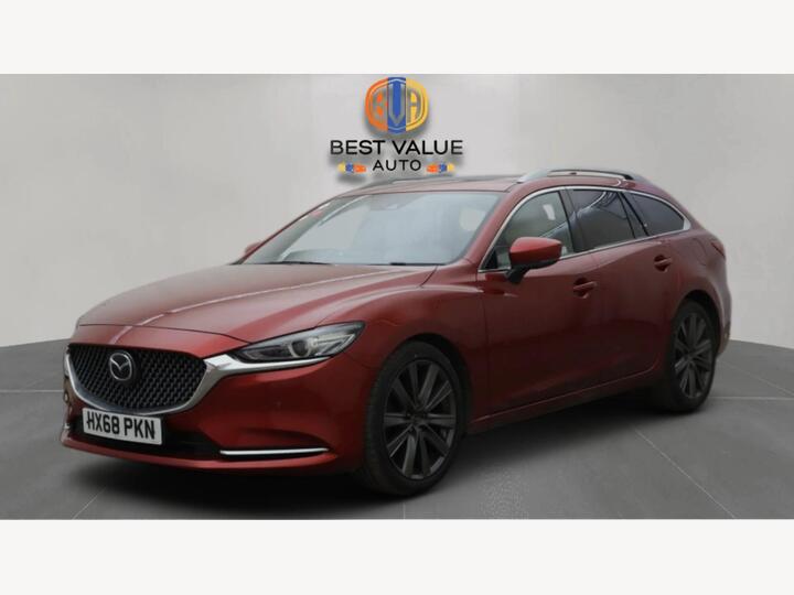 Mazda Mazda6 2.2 SKYACTIV-D GT Sport Nav+ Tourer Auto Euro 6 (s/s) 5dr