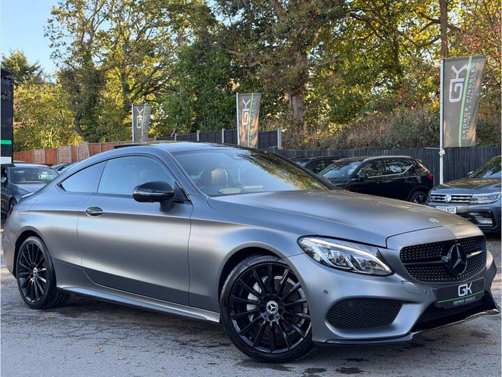 Mercedes-Benz C Class 2.0 C200 AMG Line (Premium Plus) G-Tronic+ Euro 6 (s/s) 2dr